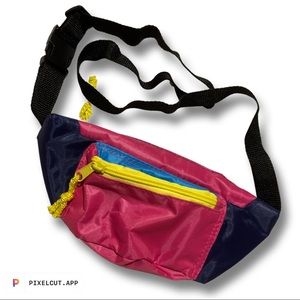 Color Block Neon Fanny Pack